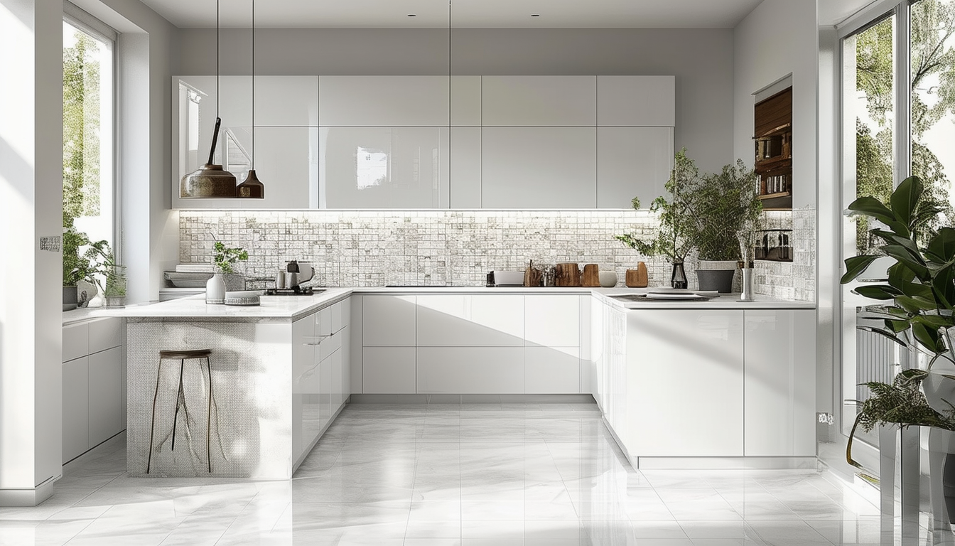 découvrez des idées inspirantes pour choisir le carrelage idéal pour une cuisine blanche. transformez votre espace avec des designs lumineux et modernes qui apporteront élégance et fonctionnalité à votre intérieur.