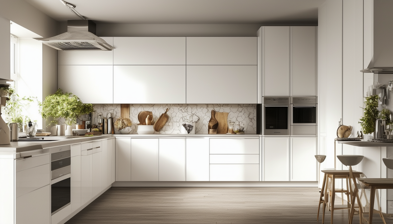 découvrez comment rehausser une cuisine blanche avec notre guide des inspirations de couleurs murales. explorez des palettes harmonieuses et des astuces pour créer une ambiance chaleureuse et conviviale.