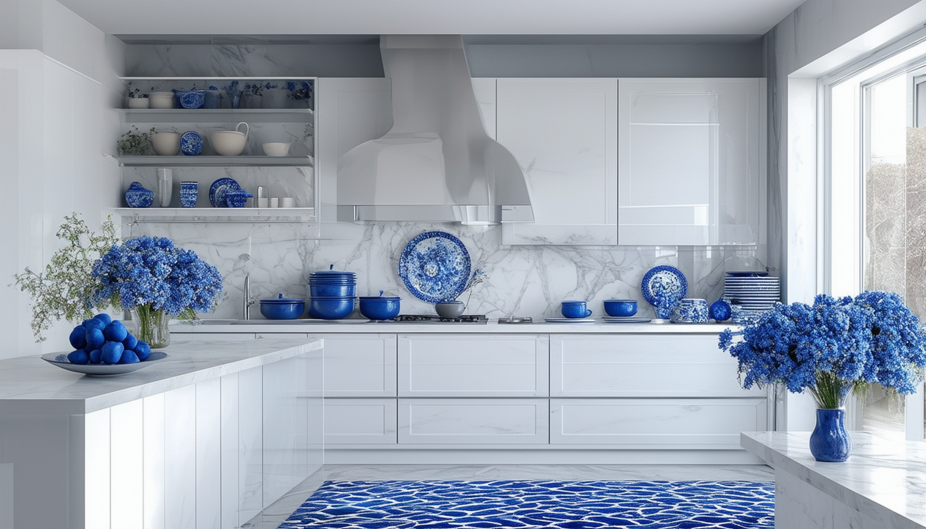 découvrez l'harmonie inspirante de la cuisine blanche et bleue, un mariage parfait entre élégance et fraîcheur. explorez des idées déco, des astuces d'aménagement et des conseils pratiques pour créer un espace culinaire qui apporte sérénité et style à votre foyer.