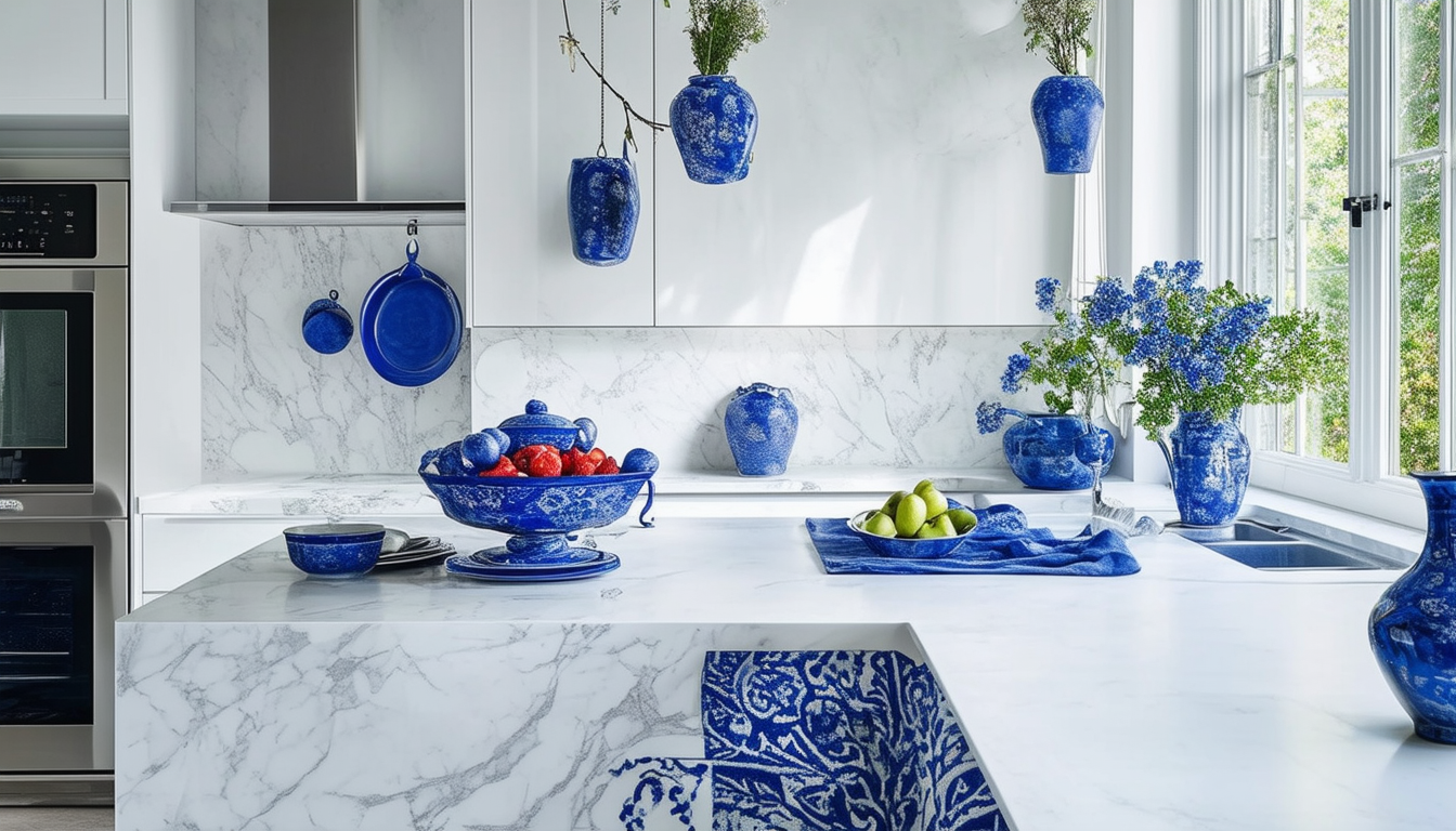 découvrez comment la cuisine blanche et bleue crée une ambiance harmonieuse et inspirante. explorez des idées de décoration, des astuces de design et des conseils pratiques pour transformer votre espace en un lieu à la fois élégant et apaisant.