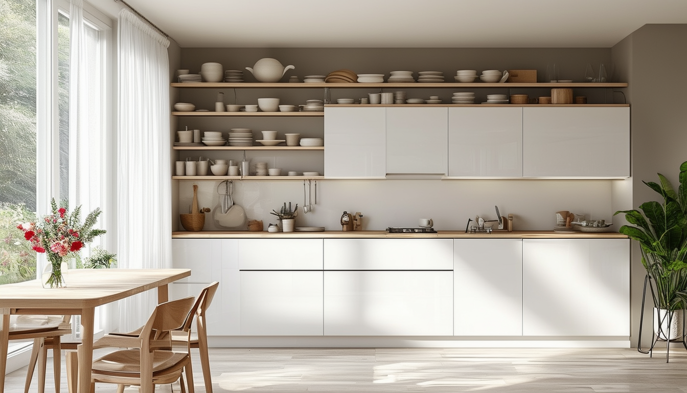 transformez votre intérieur avec une cuisine blanche laquée ikea, alliant élégance et fonctionnalité. découvrez comment créer une ambiance scandinave chaleureuse et conviviale dans votre maison grâce à des designs modernes et des solutions de rangement astucieuses.