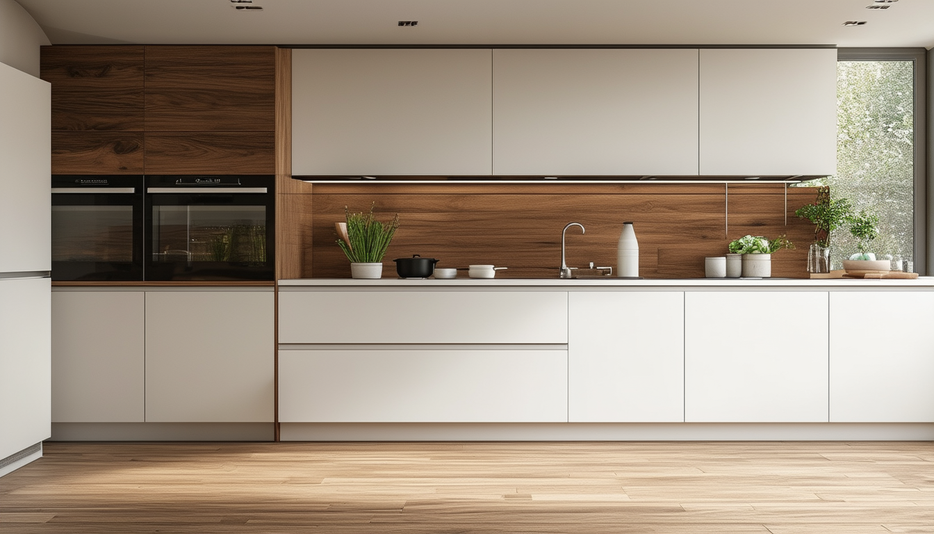 découvrez comment allier modernité et chaleur dans votre intérieur avec une cuisine blanche mat agrémentée d'éléments en bois. cette combinaison élégante crée un espace convivial et contemporain, parfait pour des moments partagés en famille ou entre amis.