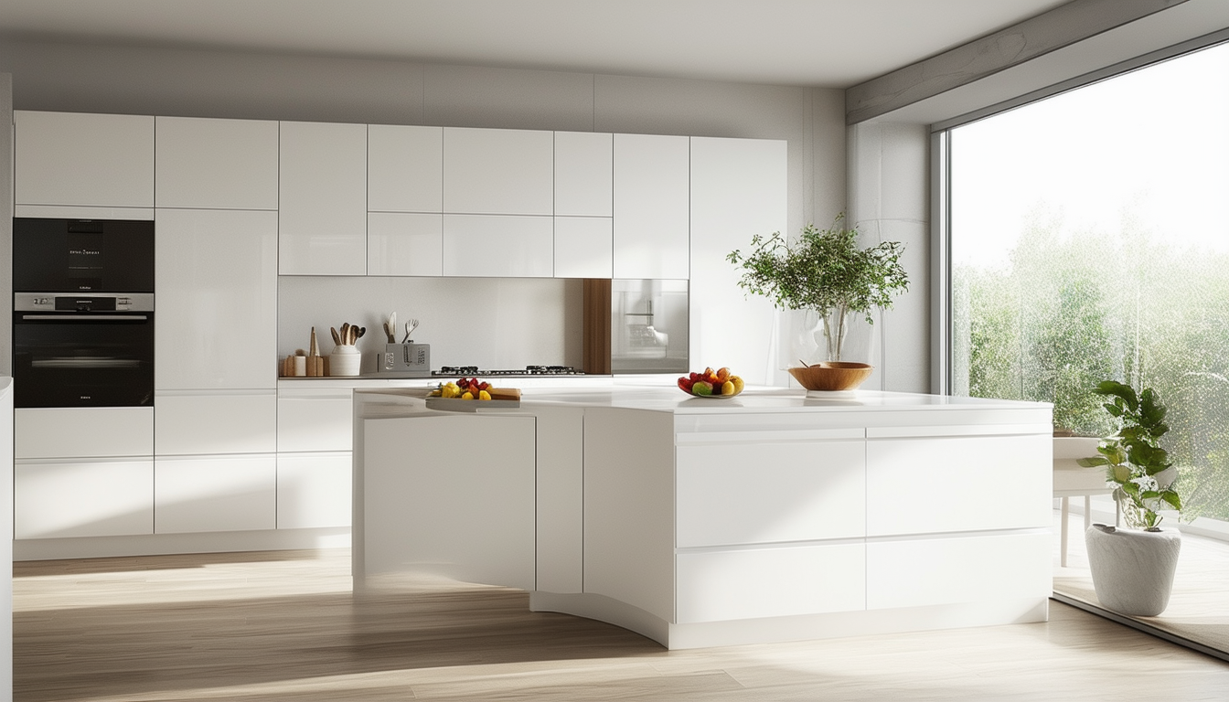 découvrez la cuisine blanche mat, symbole d'élégance minimaliste, qui transformera votre espace en un lieu raffiné et contemporain. sa finition moderne et ses lignes épurées apporteront une touche de luxe et de simplicité à votre intérieur.