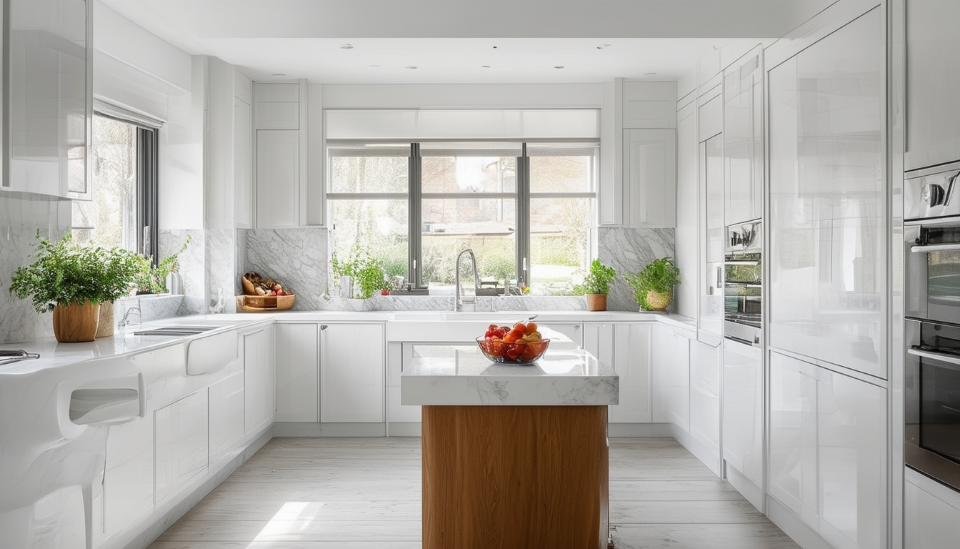 découvrez des idées inspirantes pour sublimer votre cuisine blanche avec des touches décoratives qui apportent luminosité et élégance. transformez votre espace culinaire en un lieu agréable et accueillant grâce à nos conseils pratiques et innovants.