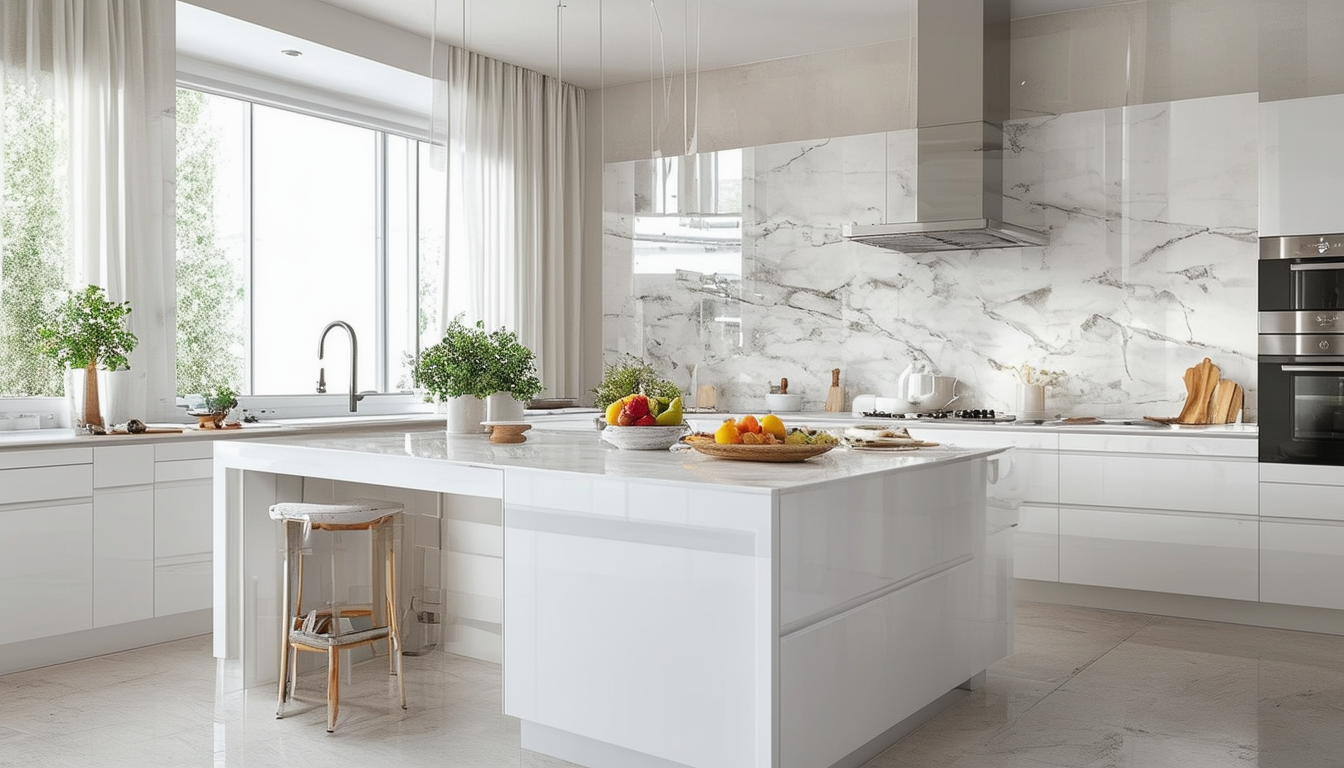 découvrez des idées inspirantes pour embellir votre cuisine blanche. transformez votre espace avec des touches lumineuses et élégantes, alliant fonctionnalité et esthétisme pour un intérieur accueillant.