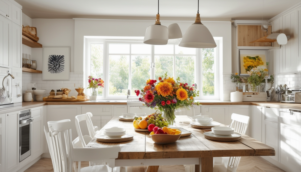 découvrez des idées déco inspirantes autour de la chaise cuisine blanche. transformez votre espace avec des conseils pratiques et des astuces créatives pour harmoniser votre intérieur tout en apportant élégance et modernité.