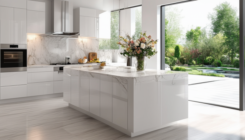 découvrez notre desserte de cuisine blanche, alliant élégance et fonctionnalité. idéale pour sublimer votre espace, elle vous offre du rangement et un style moderne au quotidien.