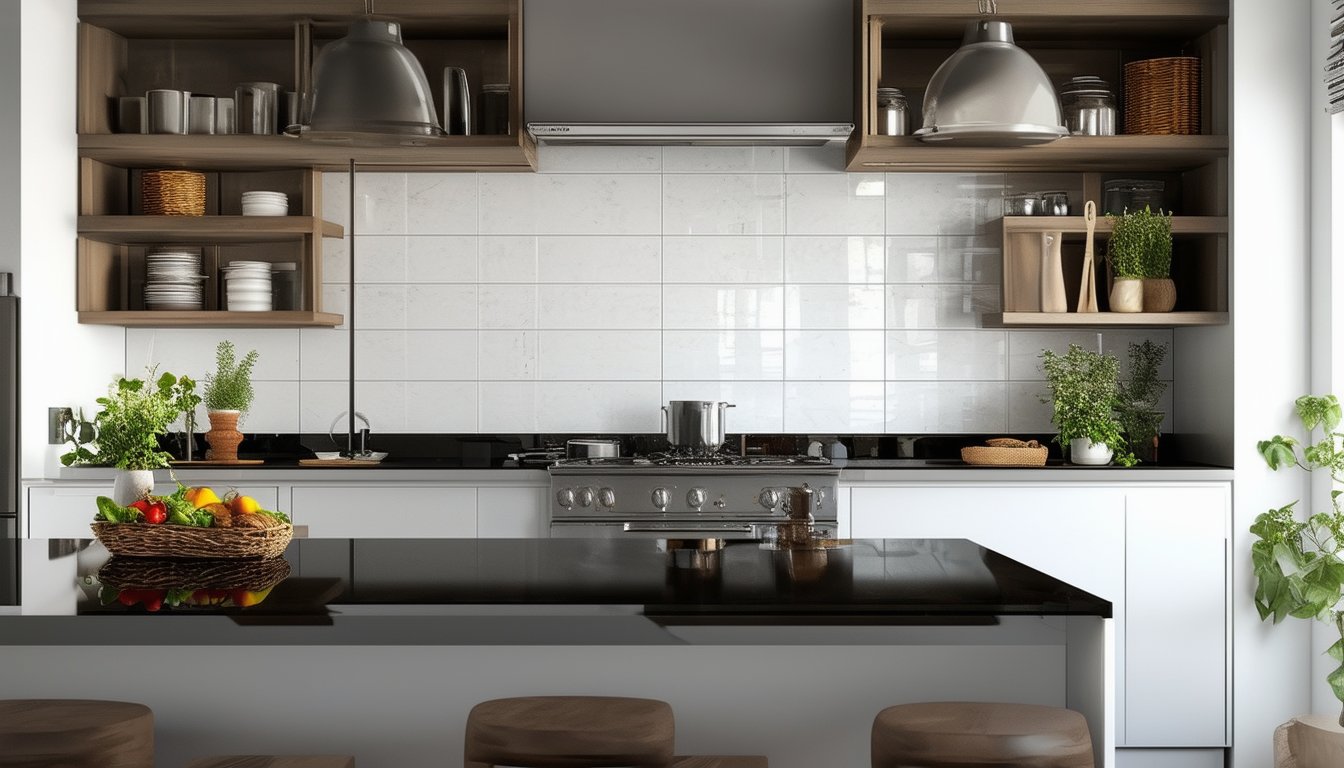 découvrez comment harmoniser une crédence blanche avec un plan de travail noir pour créer une cuisine à la fois élégante et moderne. nos conseils pratiques vous aideront à choisir les accessoires et les couleurs complémentaires pour un rendu esthétique réussi.