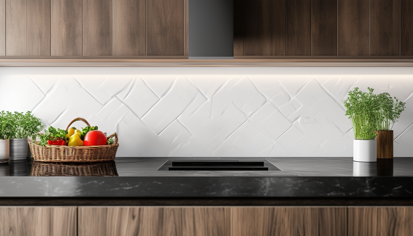 découvrez comment harmoniser une crédence blanche avec un plan de travail noir pour créer une cuisine moderne et élégante. nos conseils vous aideront à choisir les bonnes teintes et matériaux pour un intérieur harmonieux et stylé.