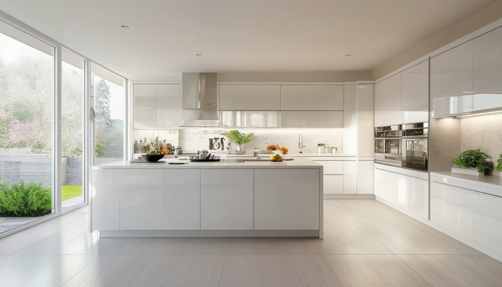 découvrez notre guide sur la cuisine moderne blanche, un espace lumineux et épuré qui allie fonctionnalité et esthétique. transformez votre intérieur avec des designs contemporains, des conseils pratiques et des inspirations pour une cuisine qui respire la clarté et la sophistication.