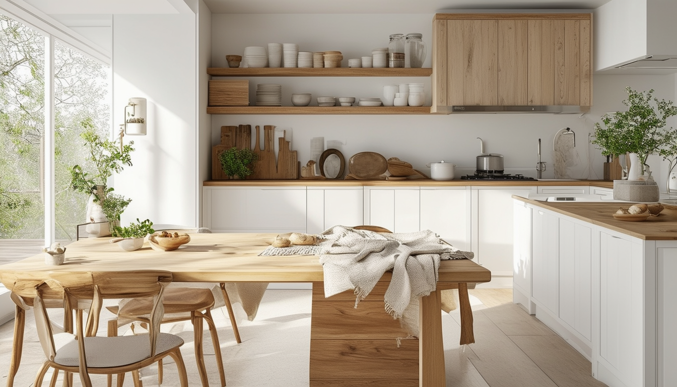 découvrez comment la scandinavie allie élégance et chaleur dans ses cuisines, où le blanc pur et le bois naturel créent une ambiance harmonieuse et apaisante. inspirez-vous des tendances scandinaves pour transformer votre espace culinaire en un véritable sanctuaire de style et de confort.